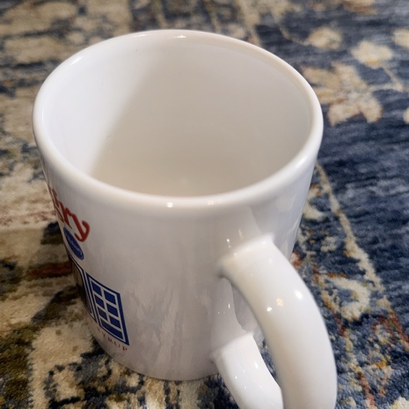 HUNGRY JACK Pillsbury MICROWAVE READY SYRUP Ceramic Red/Blue Coffee/Tea Mug Cup - Picture 13 of 15